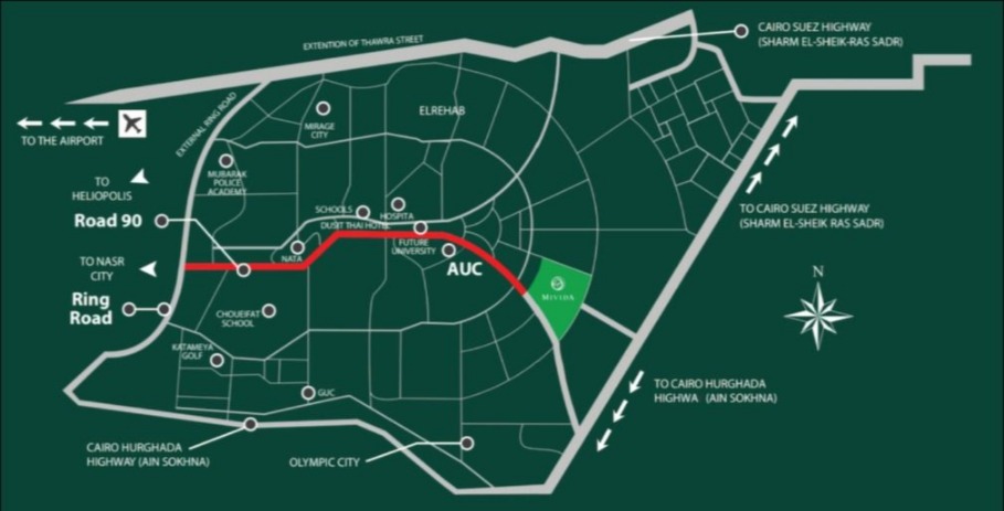 porto new cairo location