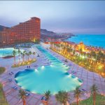 مساحات خضراء بمنتجع بورتو السخنة